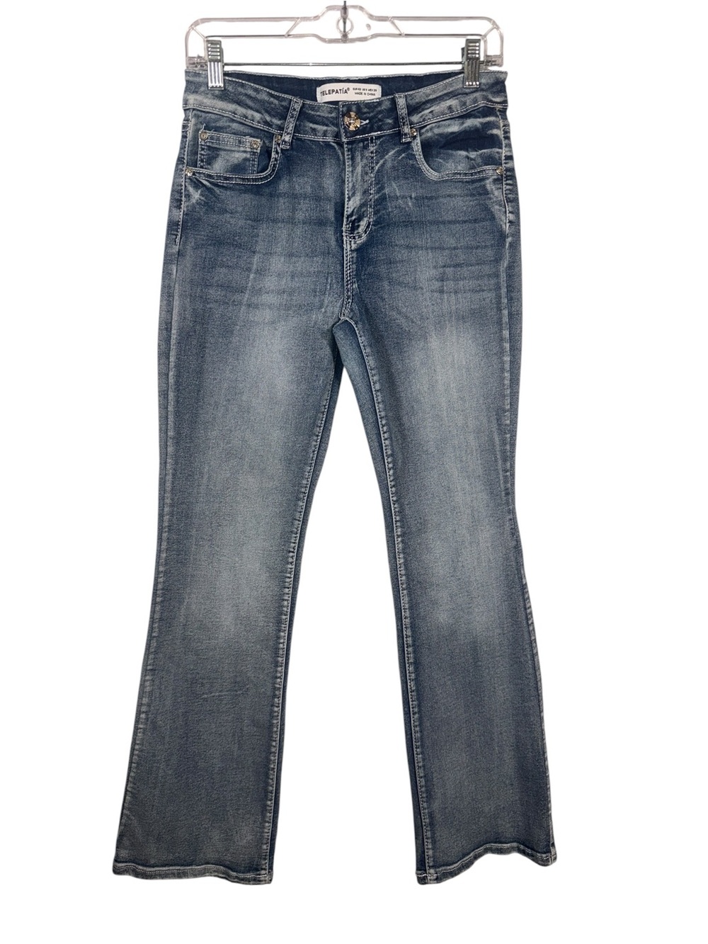 Telepatia Flared Light Blue Women’s Jeans by